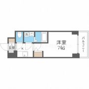 エスリード大阪クレストコートの間取り画像