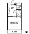 エスポワール都Ⅱの間取り画像