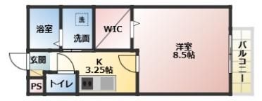 モナリエ大江の間取り画像