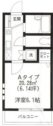フォレストKの間取り画像