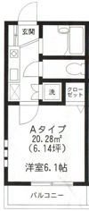 フォレストKの間取り画像