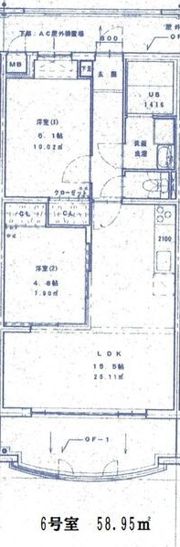 Metis Won(メーティス ワン)の間取り画像