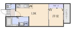 クレスト山本Ⅱの間取り画像