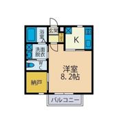 メゾン ブランシュ トムロの間取り画像