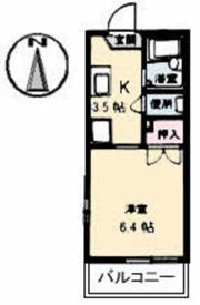 フレグランス西霞 C棟の間取り画像