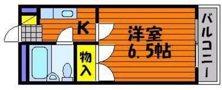 プレアール富浜の間取り画像