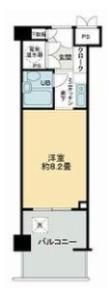 ユーロハイツ本町の間取り画像