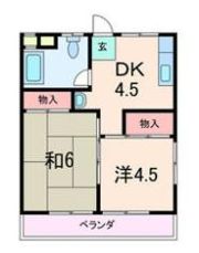 シティハイツ西岡本の間取り画像