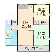 レトア大石Ⅰの間取り画像