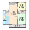 レトア大石Ⅰの間取り画像