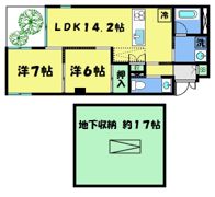 ヴィラスタジオーネ御所南の間取り画像