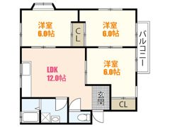 ハイム寺尾の間取り画像