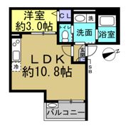 Jack koiehommachiⅠの間取り画像