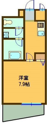 アミスタ―大供の間取り画像
