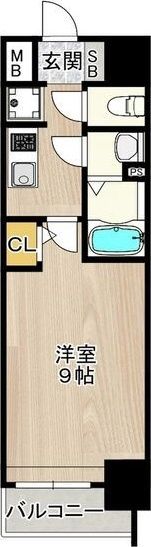 PHOENIX新大阪の間取り画像
