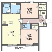 グレイスジャスティの間取り画像