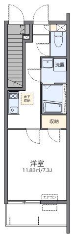 レオネクスト白樺Ⅴの間取り画像