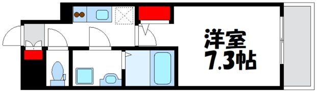 プランドール新大阪NORTHレジデンスの間取り画像