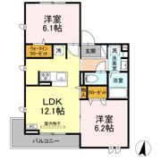 サウスヒルズ世田谷の間取り画像