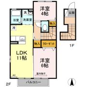 サント カンパーニュの間取り画像