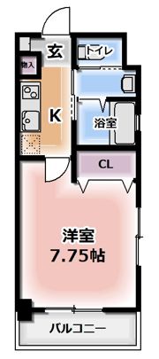 リヴィックスマンションの間取り画像