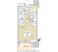 ユニゾンタワーの間取り画像