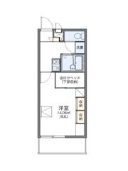 レオパレスM＆Kの間取り画像