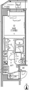 SHOKEN Residence早稲田の間取り画像