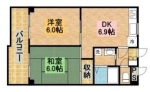 マテリアル府中の間取り画像