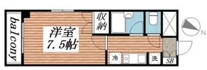 リリーパレスナルシマⅢの間取り画像
