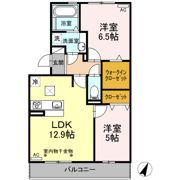 D-room初馬の間取り画像