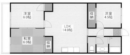 第2イギリス館の間取り画像