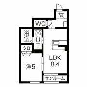 セレッソ袖野田の間取り画像