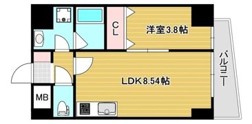NINE RESIDENCEの間取り画像