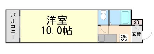 ルナメゾン芦屋の間取り画像