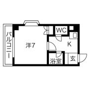 アベニューリップル新深江の間取り画像