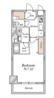 CLASSEUM飯田橋の間取り画像