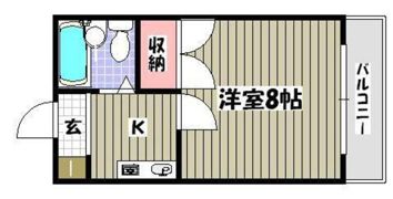 さかいコーポの間取り画像