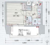 プレサンス覚王山D-StyleⅡの間取り画像