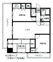 パーソン日の里アネックスの間取り画像
