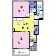 ファミール ful ful Aの間取り画像