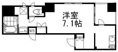 スペース武蔵関マンションの間取り画像