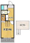 シティーパレス松尾町の間取り画像