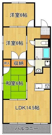 プレアール力丸IIの間取り画像