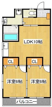 進藤第1ビルの間取り画像