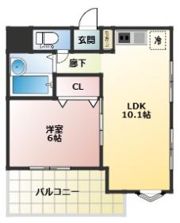 シャトルⅡの間取り画像