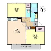 プラザ・ルミエールAの間取り画像