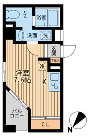 ユニフォート目黒中町の間取り画像