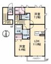 ボヌールⅠの間取り画像