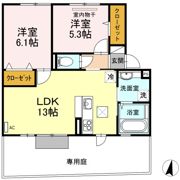 D－room大福の間取り画像